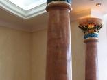 венецианская штукатурка - колонны, фото, цена
